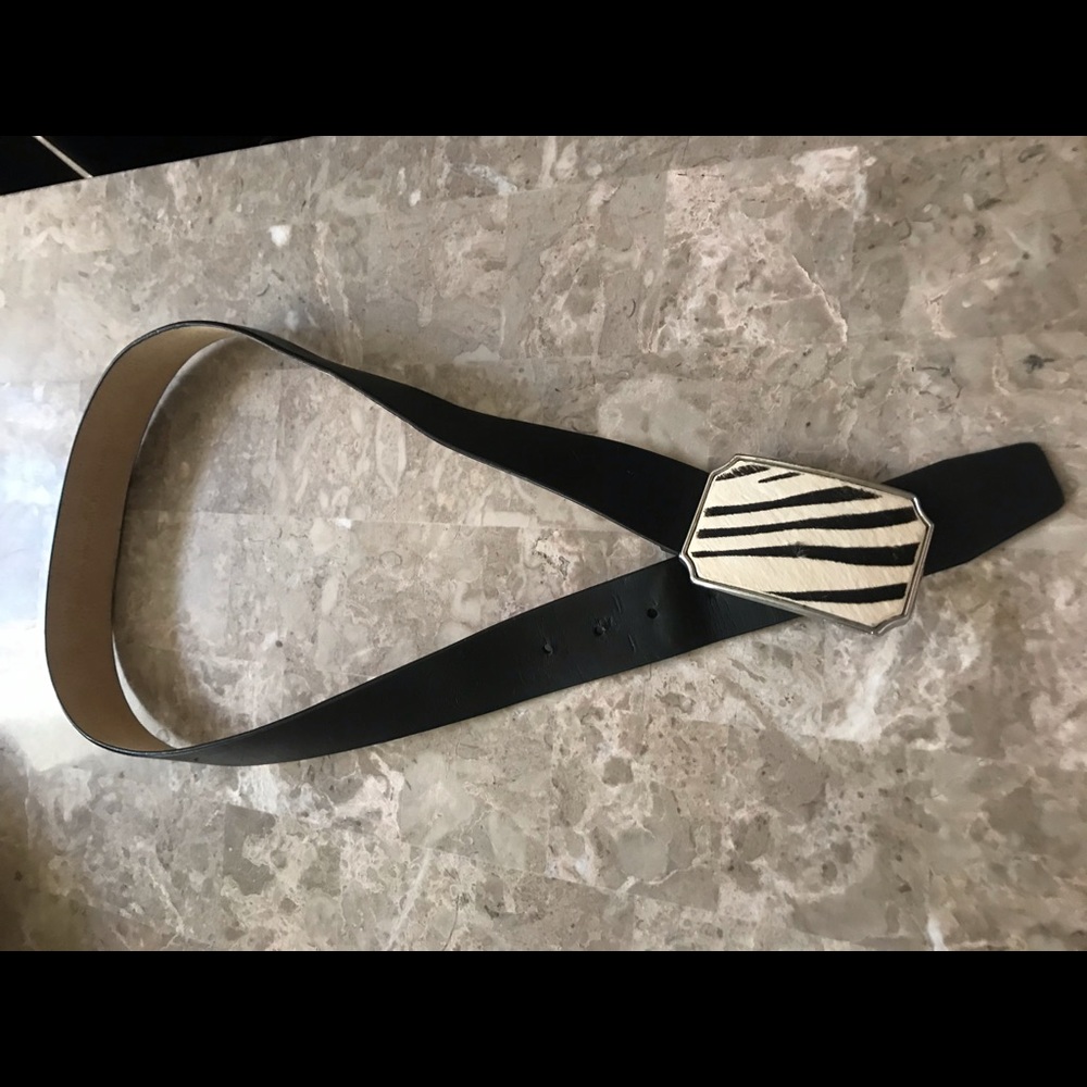 Leather belt